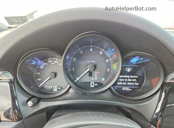 WP1AA2A59SLB06681 2025 PORSCHE MACAN Black Vista del cuadro de instrumentos
