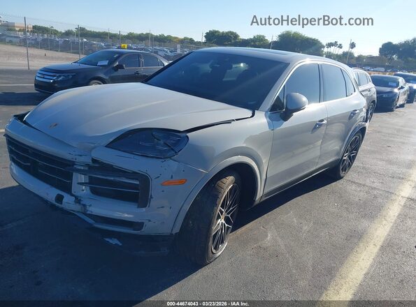 WP1AA2AY2RDA10812 2024 PORSCHE CAYENNE Gray Front left