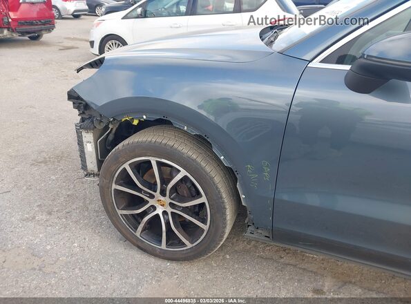 WP1AA2AY3KDA15717 2019 PORSCHE CAYENNE Light Blue Вид спереду