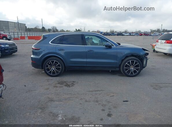 WP1AA2AY3KDA15717 2019 PORSCHE CAYENNE Light Blue Панорамний вид салону 360°