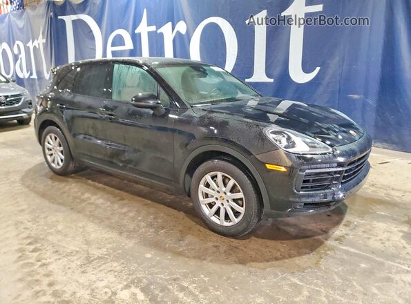 WP1AA2AY3KDA16124 2019 PORSCHE CAYENNE Black Przód prawy
