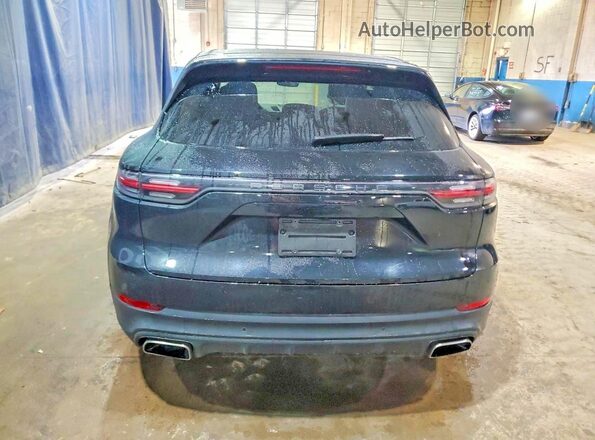WP1AA2AY3KDA16124 2019 PORSCHE CAYENNE Black Widok z tyłu