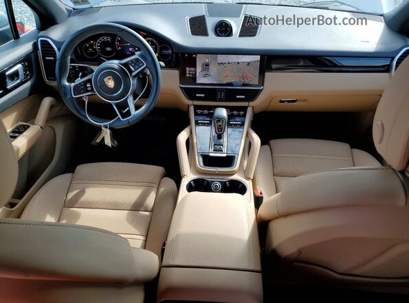 WP1AA2AY6MDA09963 2021 PORSCHE CAYENNE White Вид панелі приладів