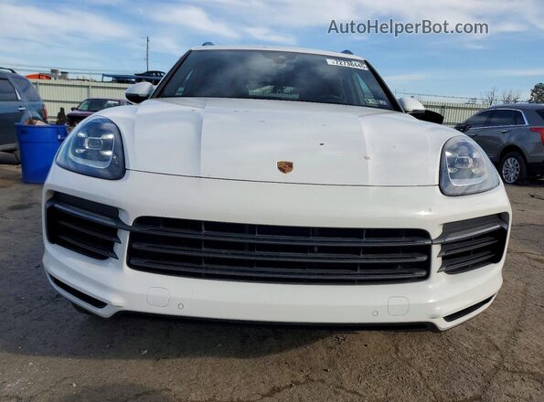 WP1AA2AY7MDA03007 2021 PORSCHE CAYENNE White Դիմացի տեսք