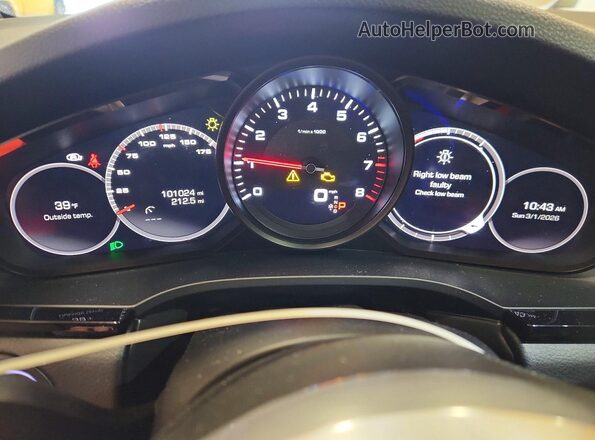 WP1AA2AY7MDA05582 2021 PORSCHE CAYENNE Черный 