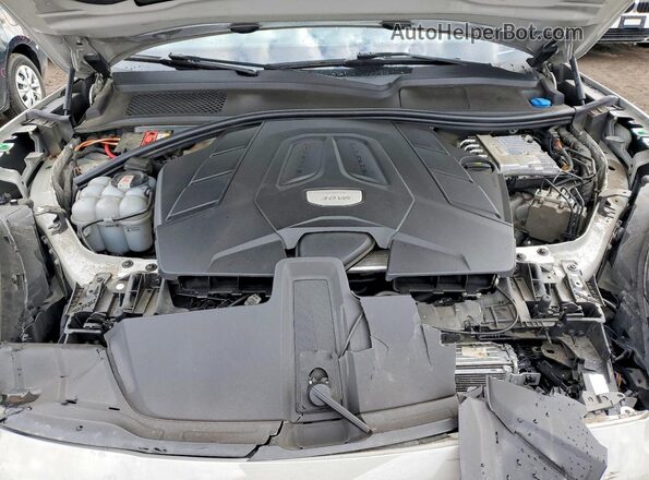 WP1AA2AY7NDA06104 2022 PORSCHE CAYENNE Gray Widok komory silnika
