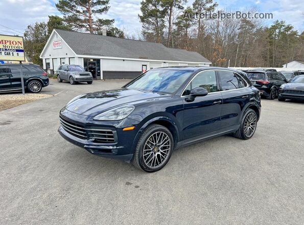 WP1AA2AY8LDA01720 2020 PORSCHE CAYENNE Черный Задняя левая четверть