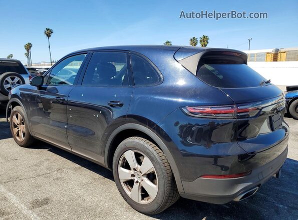 WP1AA2AY8MDA03937 2021 PORSCHE CAYENNE Blue უკანა მარცხენა