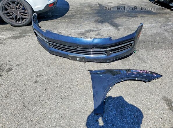 WP1AA2AY8MDA03937 2021 PORSCHE CAYENNE Blue VIN კოდის სტიკერის ხედი