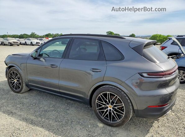 WP1AA2AY9RDA09740 2024 PORSCHE CAYENNE Gray უკანა მარცხენა