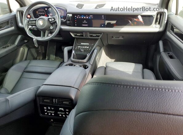WP1AA2AY9RDA09740 2024 PORSCHE CAYENNE Gray წინა პანელის ხედი