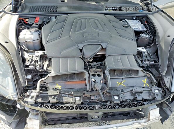 WP1AA2AY9RDA09740 2024 PORSCHE CAYENNE Gray ძრავის განყოფილების ხედი