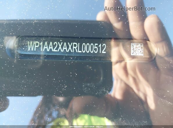 WP1AA2XAXRL000512 2024 PORSCHE MACAN Серый Вид подкапотного пространства