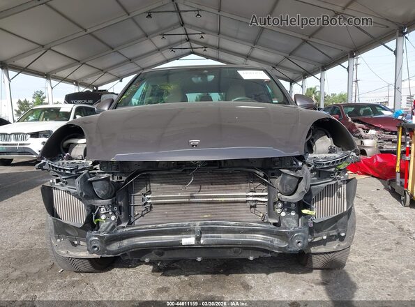 WP1AB2A27GLA93021 2016 PORSCHE CAYENNE Brown Вид задньої частини салону