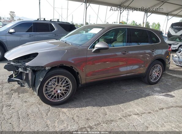 WP1AB2A27GLA93021 2016 PORSCHE CAYENNE Brown 