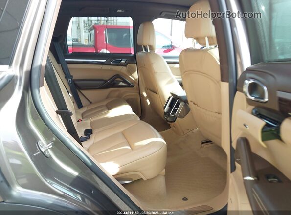 WP1AB2A27GLA93021 2016 PORSCHE CAYENNE Brown Вид наклейки з VIN-кодом