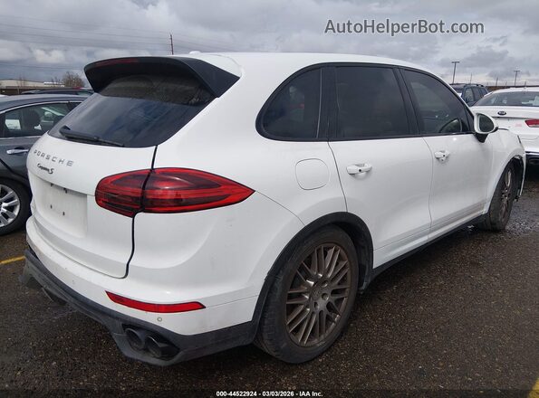 WP1AB2A28GLA96350 2016 PORSCHE CAYENNE White Tył prawy