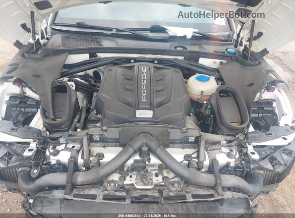WP1AB2A50GLB43199 2016 PORSCHE MACAN White Հետևի տեսք