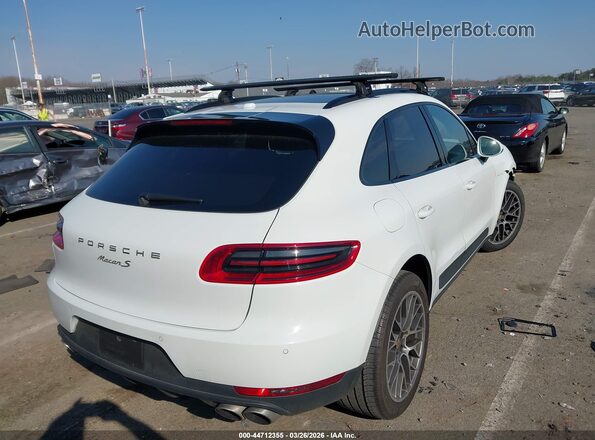 WP1AB2A50GLB54705 2016 PORSCHE MACAN Белый 
