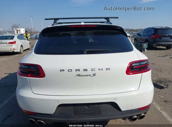 WP1AB2A50GLB54705 2016 PORSCHE MACAN Белый 