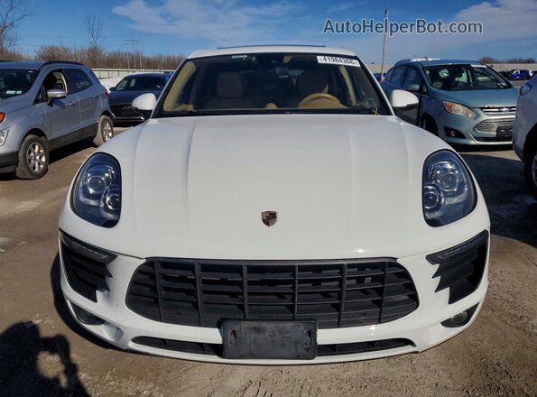 WP1AB2A50HLB20183 2017 PORSCHE MACAN White Вид спереду