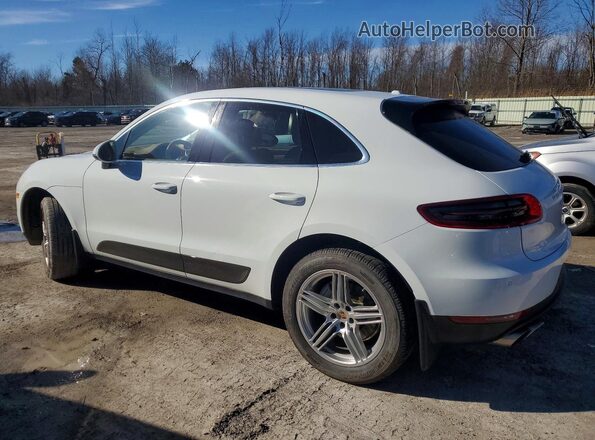 WP1AB2A50HLB20183 2017 PORSCHE MACAN White Задня ліва чверть
