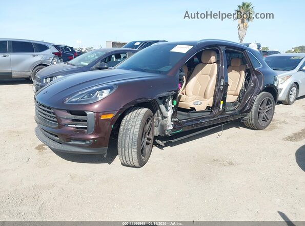 WP1AB2A50MLB33364 2021 PORSCHE MACAN Бордовый 