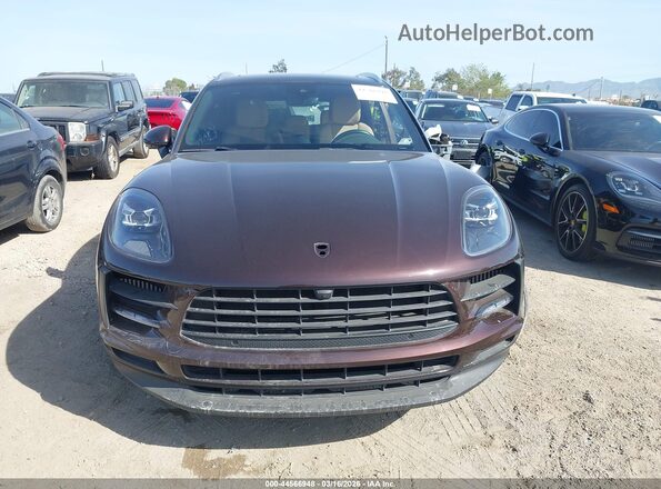 WP1AB2A50MLB33364 2021 PORSCHE MACAN Бордовый 