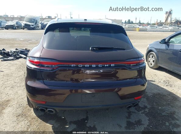 WP1AB2A50MLB33364 2021 PORSCHE MACAN Бордовый 