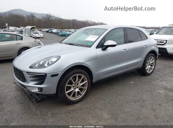 WP1AB2A52GLB56178 2016 PORSCHE MACAN Silver Przód lewy