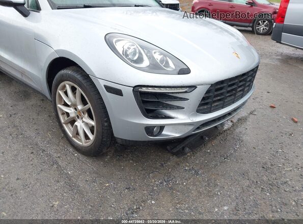 WP1AB2A52GLB56178 2016 PORSCHE MACAN Silver Widok z przodu