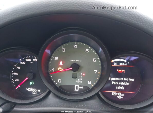 WP1AB2A52GLB56178 2016 PORSCHE MACAN Silver Widok tylnych siedzeń