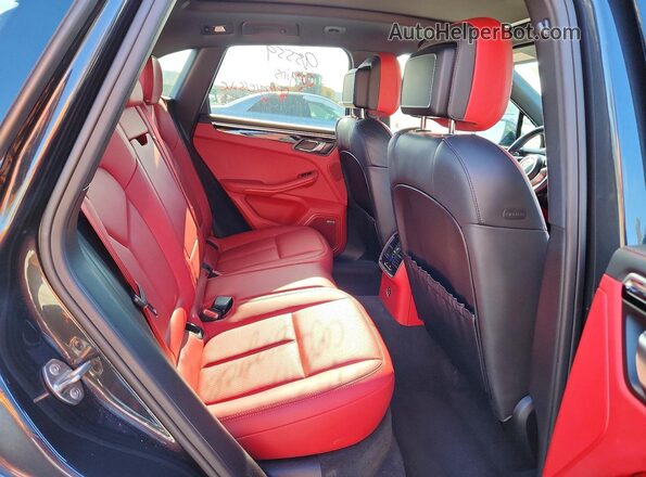WP1AB2A52KLB30415 2019 PORSCHE MACAN Black Вид задніх сидінь