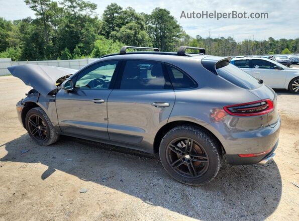 WP1AB2A55GLB56742 2016 PORSCHE MACAN Gray Trasero izquierdo