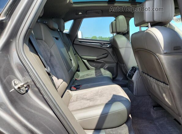 WP1AB2A55GLB56742 2016 PORSCHE MACAN Gray Vista interior trasera