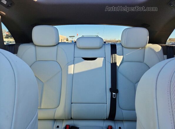 WP1AB2A55LLB37134 2020 PORSCHE MACAN Синий Вид задних сидений