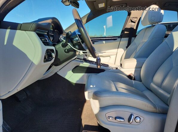 WP1AB2A55LLB37134 2020 PORSCHE MACAN Синий Вид салона спереди