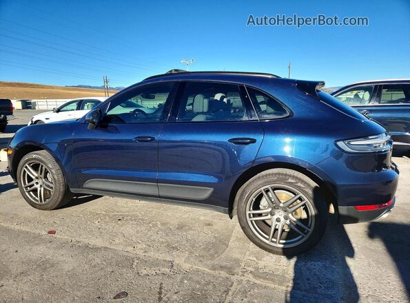 WP1AB2A55LLB37134 2020 PORSCHE MACAN Синий Задняя левая четверть