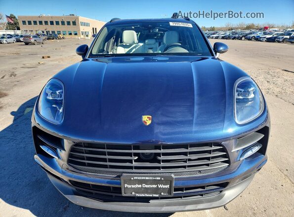 WP1AB2A55LLB37134 2020 PORSCHE MACAN Синий Вид спереди