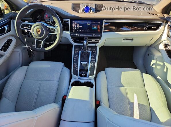 WP1AB2A55LLB37134 2020 PORSCHE MACAN Синий Вид панели приборов