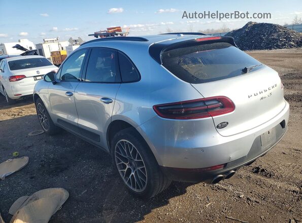 WP1AB2A56GLB42042 2016 PORSCHE MACAN Silver Tył prawy
