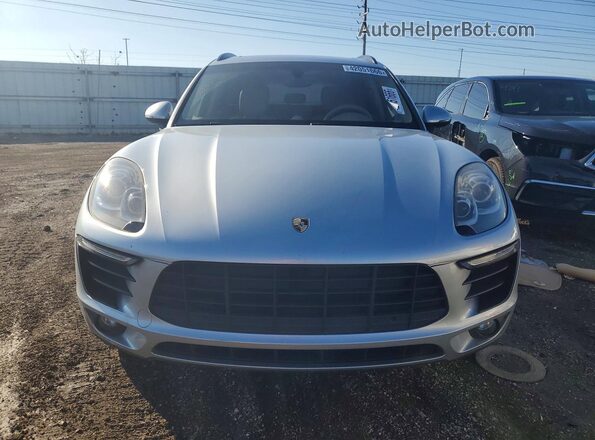 WP1AB2A56GLB42042 2016 PORSCHE MACAN Silver Widok z tyłu