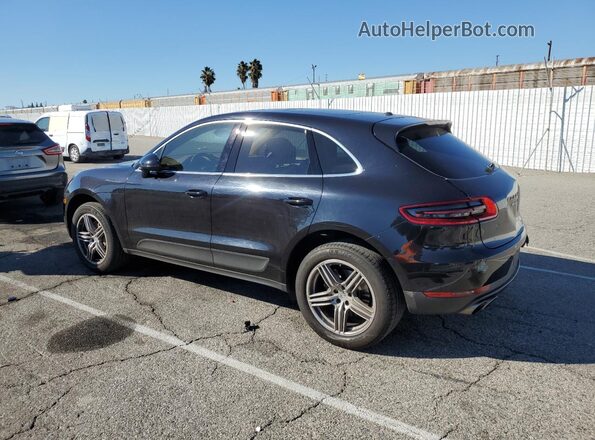 WP1AB2A57GLB50229 2016 PORSCHE MACAN Black Հետևի ձախ