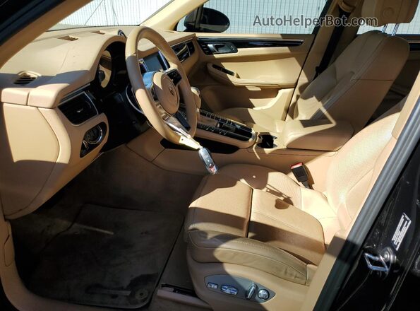 WP1AB2A57GLB50229 2016 PORSCHE MACAN Black Սալոնի դիմացի տեսք