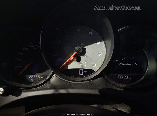 WP1AB2A59LLB32387 2020 PORSCHE MACAN White უკანა სავარძლების ხედი