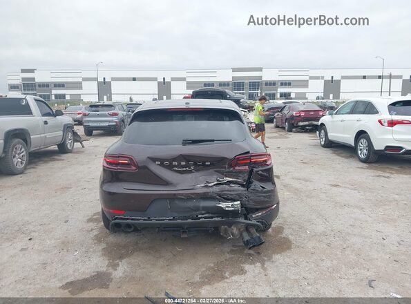 WP1AB2A5XGLB50922 2016 PORSCHE MACAN Burgundy 
