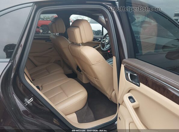 WP1AB2A5XGLB50922 2016 PORSCHE MACAN Burgundy Widok naklejki z numerem VIN