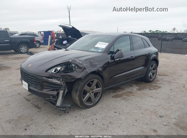 WP1AB2A5XGLB50922 2016 PORSCHE MACAN Burgundy Przód lewy