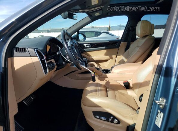 WP1AB2AY1KDA61902 2019 PORSCHE CAYENNE Teal 
