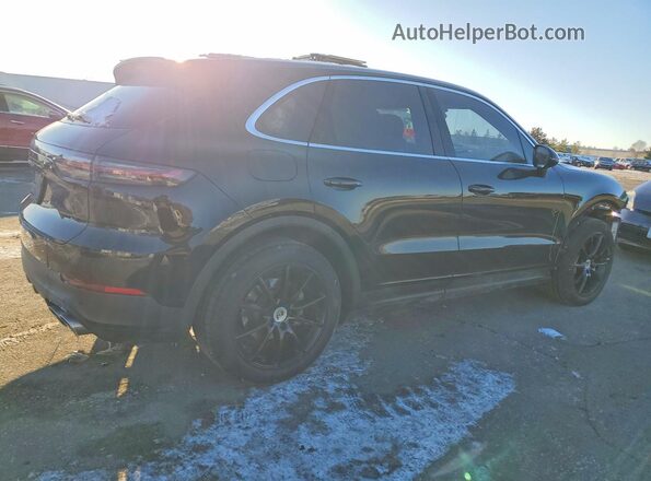 WP1AB2AY3KDA63697 2019 PORSCHE CAYENNE Black უკანა მარჯვენა